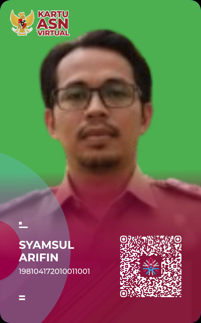 SYAMSUL ARIFIN, S.A.P